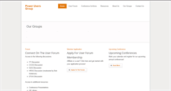 Desktop Screenshot of powerusers.org