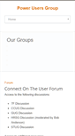 Mobile Screenshot of powerusers.org